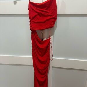 Zara Vibrant Red Dress